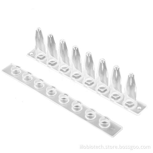 Pcr Consumable 0.2ml Pcr Reaction Tubes